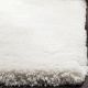 Handwoven White Shaggy Rug